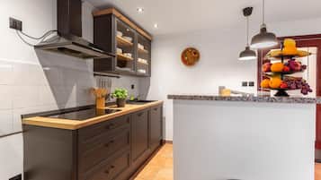 Kühlschrank, Ofen, Herdplatte, Geschirrspüler