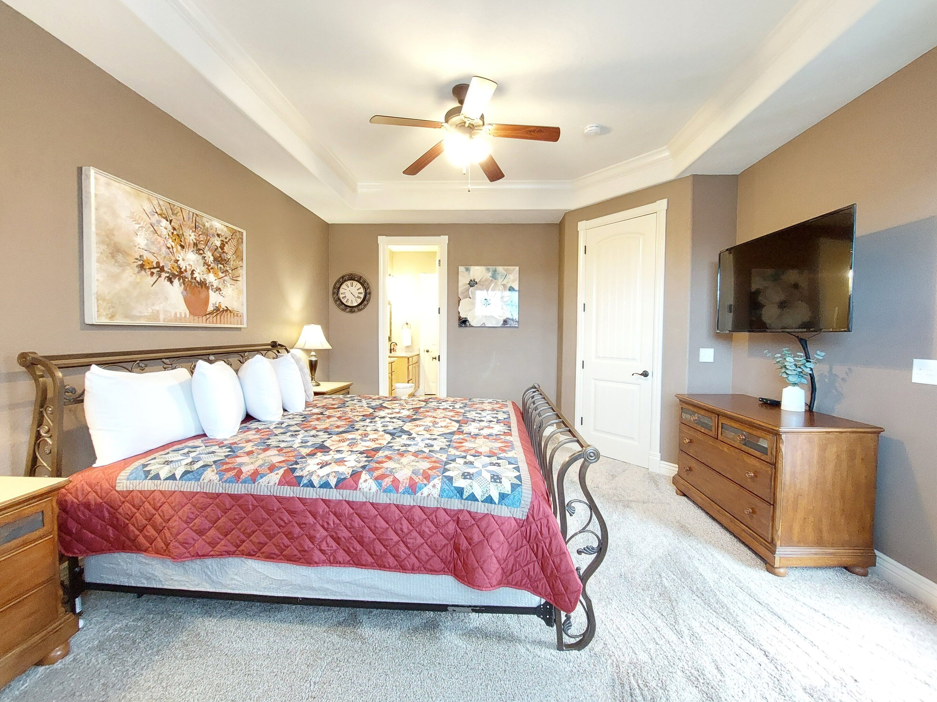 2 bedrooms, iron/ironing board, free WiFi, bed sheets