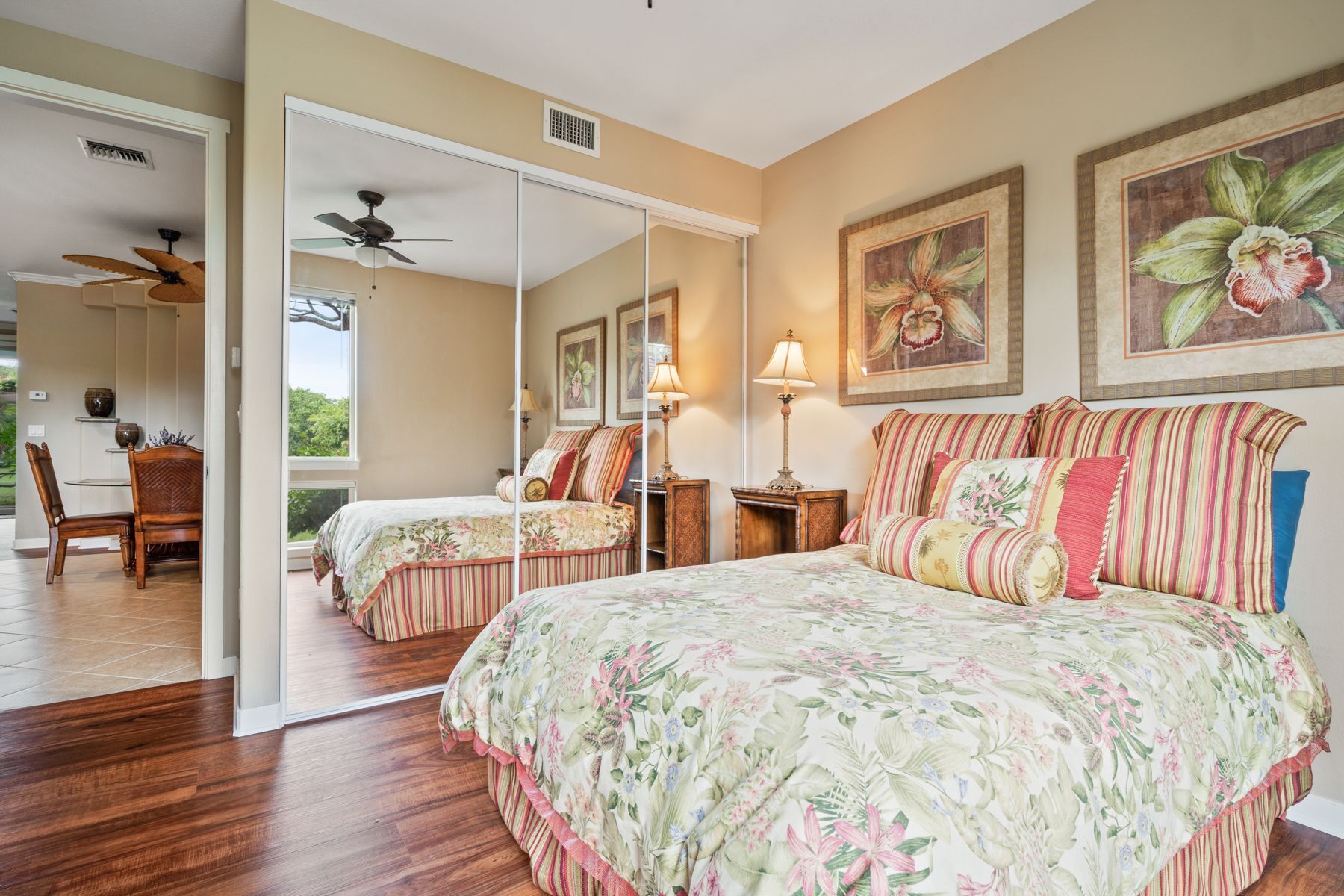 2 bedrooms, iron/ironing board, travel crib, free WiFi