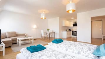 1 Schlafzimmer, kostenloses WLAN, BettwÀsche