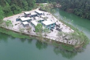 Vue depuis l’hébergement