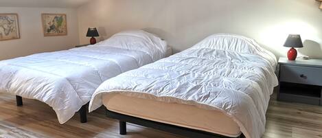 2 Schlafzimmer, Bügeleisen/Bügelbrett, kostenloses WLAN, Bettwäsche