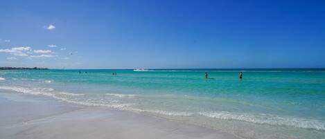 Beach nearby, beach towels