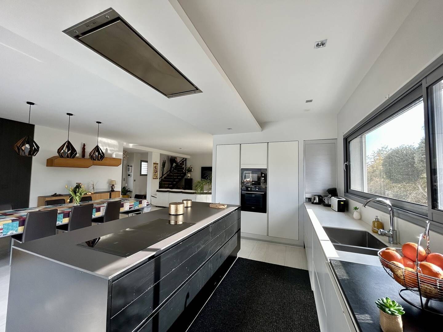 Fridge, microwave, dishwasher, toaster