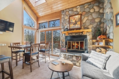 Ski in/out at Lutsen Mountains. Family-sized base camp, on the trails in Lutsen!
