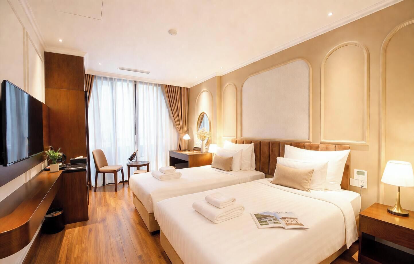 Family Triple Room, 1 Bedroom, City View