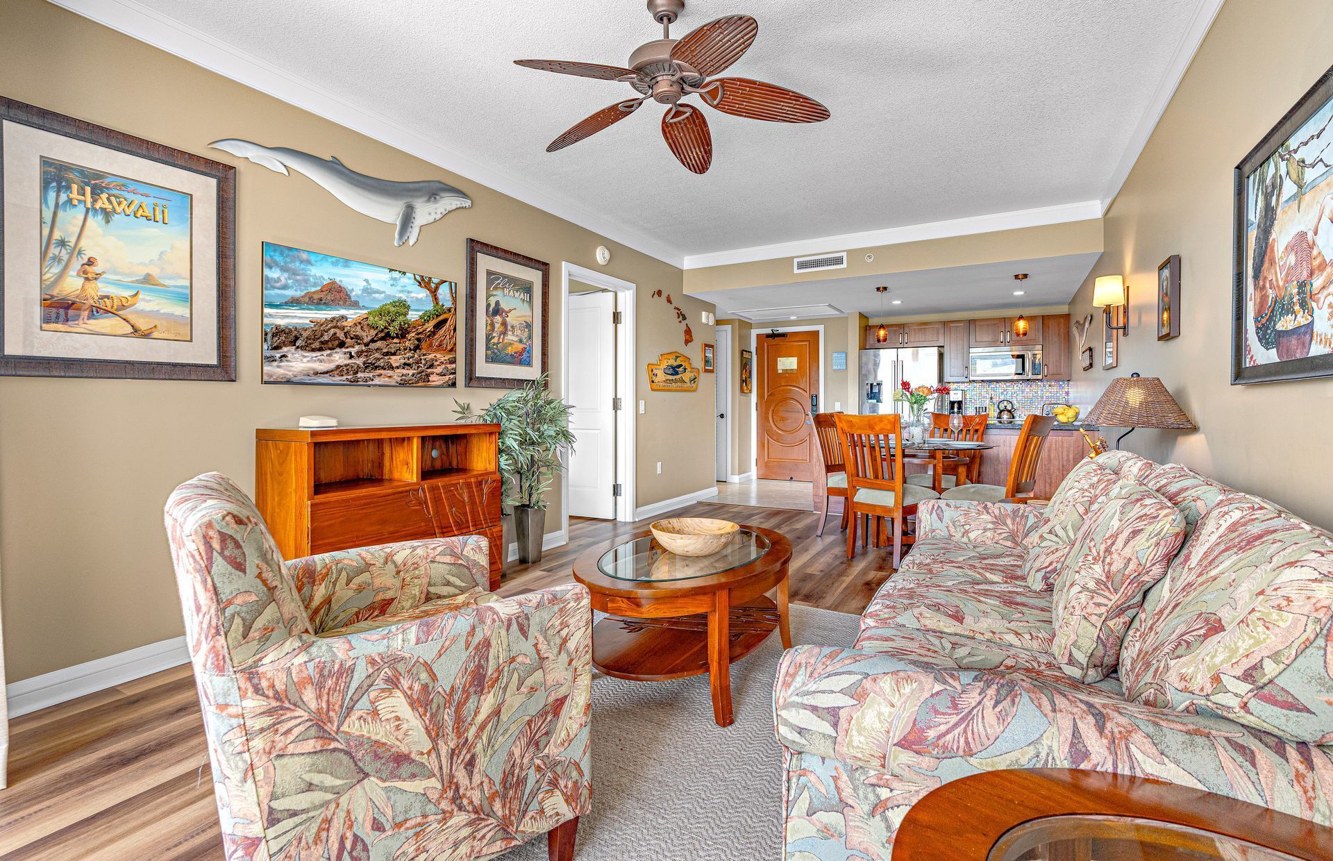 TV, DVD player, stereo