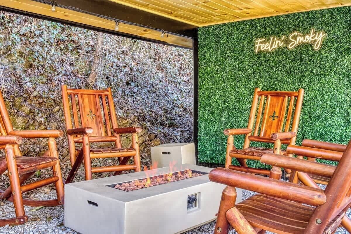 Photo 84 of Charming A-Frame | Fenced Yard & Wraparound Deck