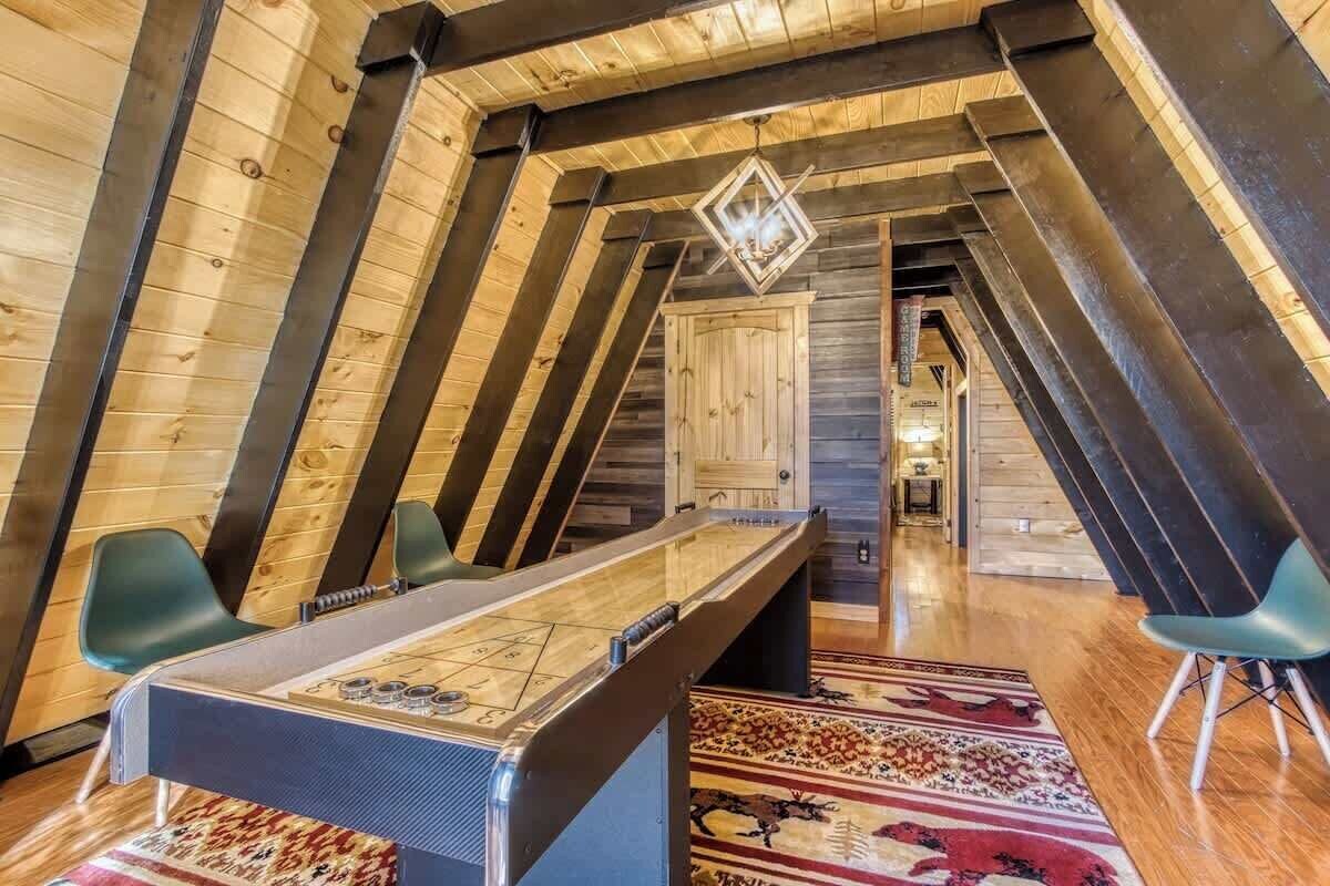 Photo 78 of Charming A-Frame | Fenced Yard & Wraparound Deck