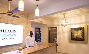 Reception - Alladin Beach Hotel and SPA Zanzibar (Matemwe)
