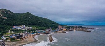 Heart Blue Road Town Pension