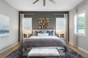 3 bedrooms, desk, iron/ironing board, WiFi