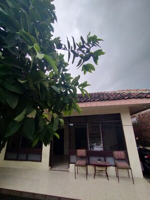 Façade de l’hébergement