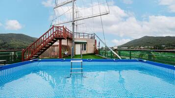 Basic Room, 1 Bedroom (suite room) | Pool | Outdoor pool