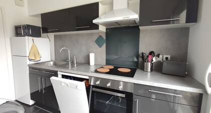 La Demoiselle Iodée : maison 3 chambres à 2 enjambées de la plage