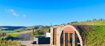 Hedgehogs View -  a hobbit hut that sleeps 6 guests  in 3 bedrooms