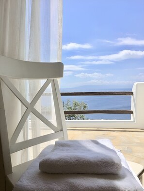 Deluxe Villa, 3 Bedrooms, Sea View | Beach/ocean view - Mykonos Dot - The Villas (Mykonos)