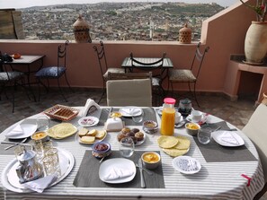 Free daily local cuisine breakfast  - Riad Inaya Fez (Fes)