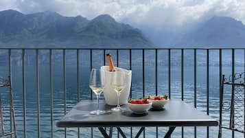 Romantic Double Room, Lake View | Terrace/patio
