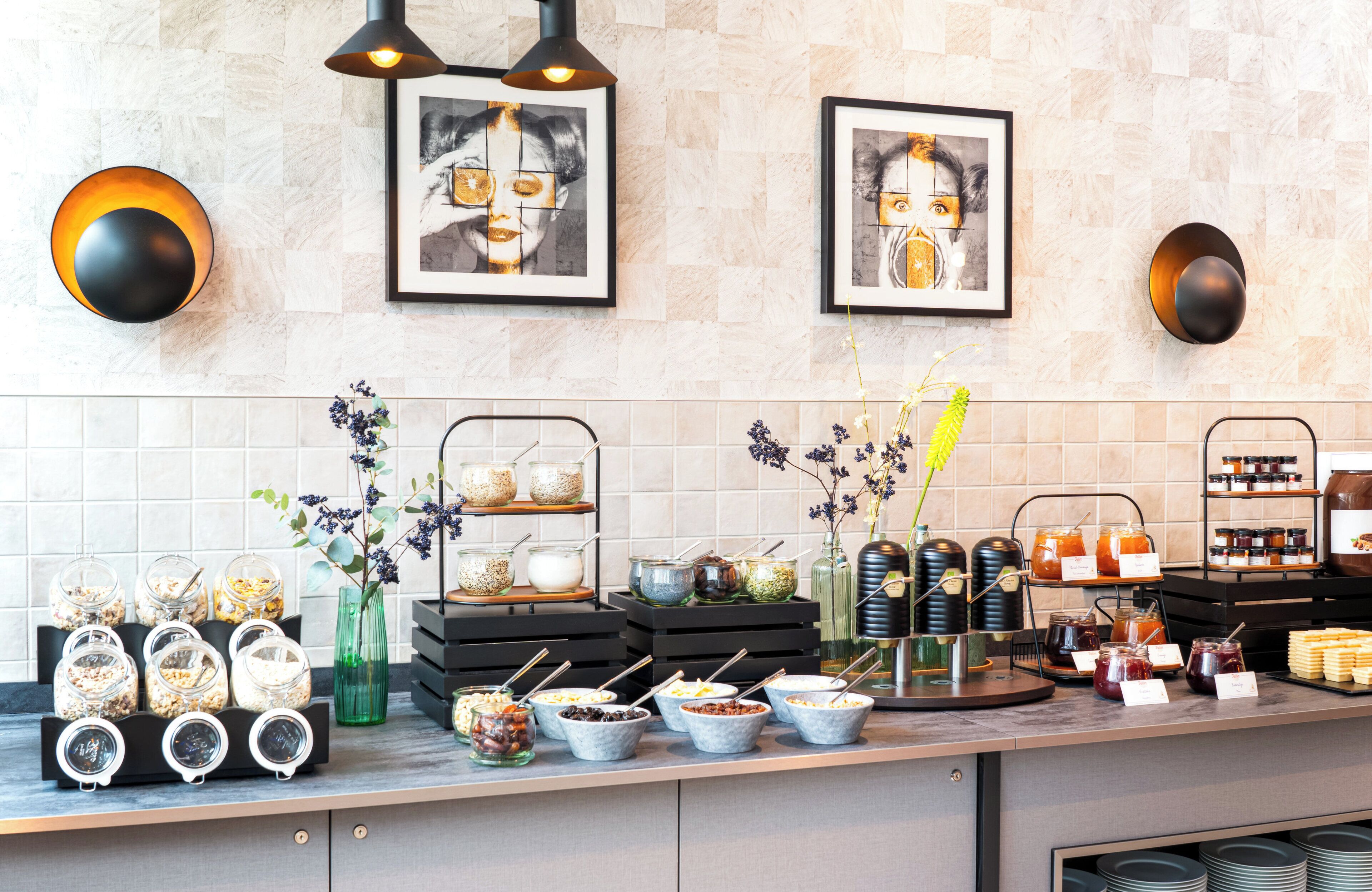 daily buffet breakfast (eur 23 per person)