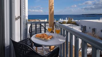 Departamento Deluxe, 1 habitación, vista al mar | Vista del balcón