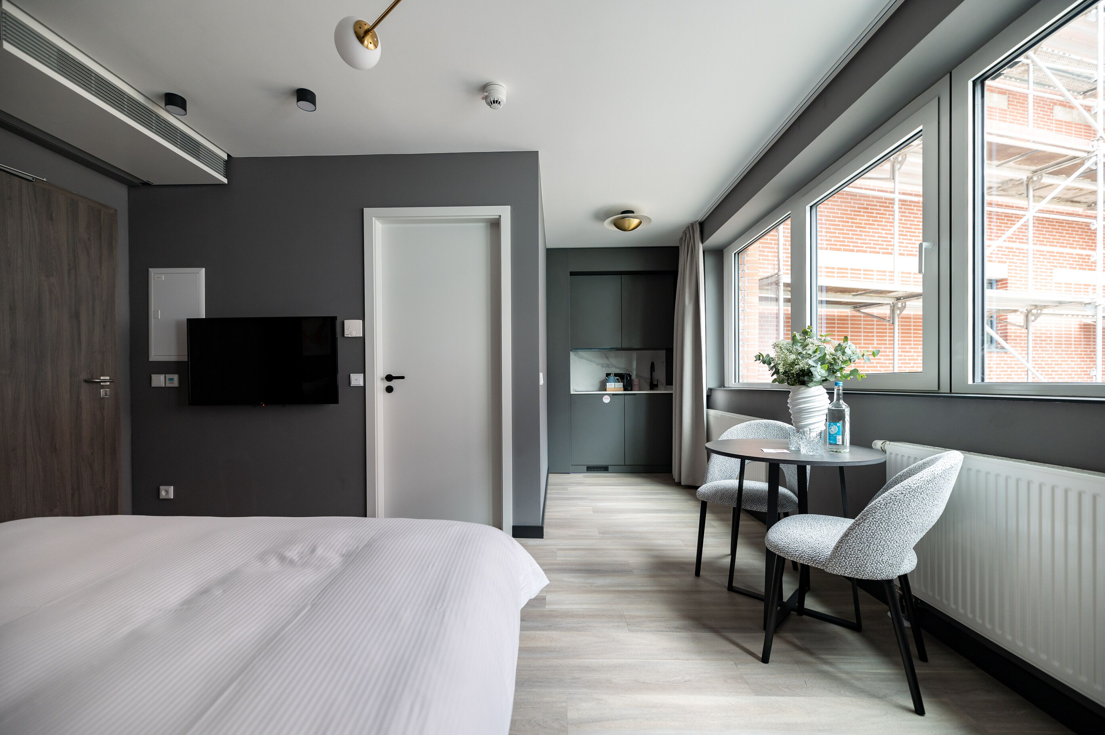Medium Studio with Kitchenette | In-room safe, individually decorated, individually furnished, desk