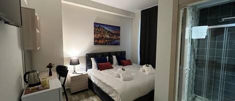 Deluxe-Doppel- oder -Zweibettzimmer | Schallisolierte Zimmer, kostenloses WLAN