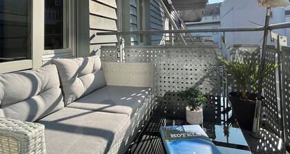 Kaiser-CITY-Apartment | Stadtmitte | 2 Zimmer | Balkon | Smart-TV