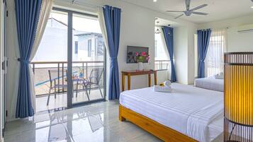 3 habitaciones, wifi y ropa de cama