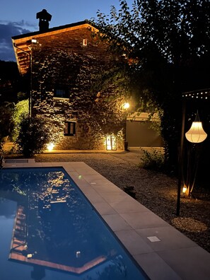 Außenpool, beheizter Pool