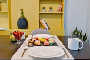 Apartamento | Opções para refeição no quarto