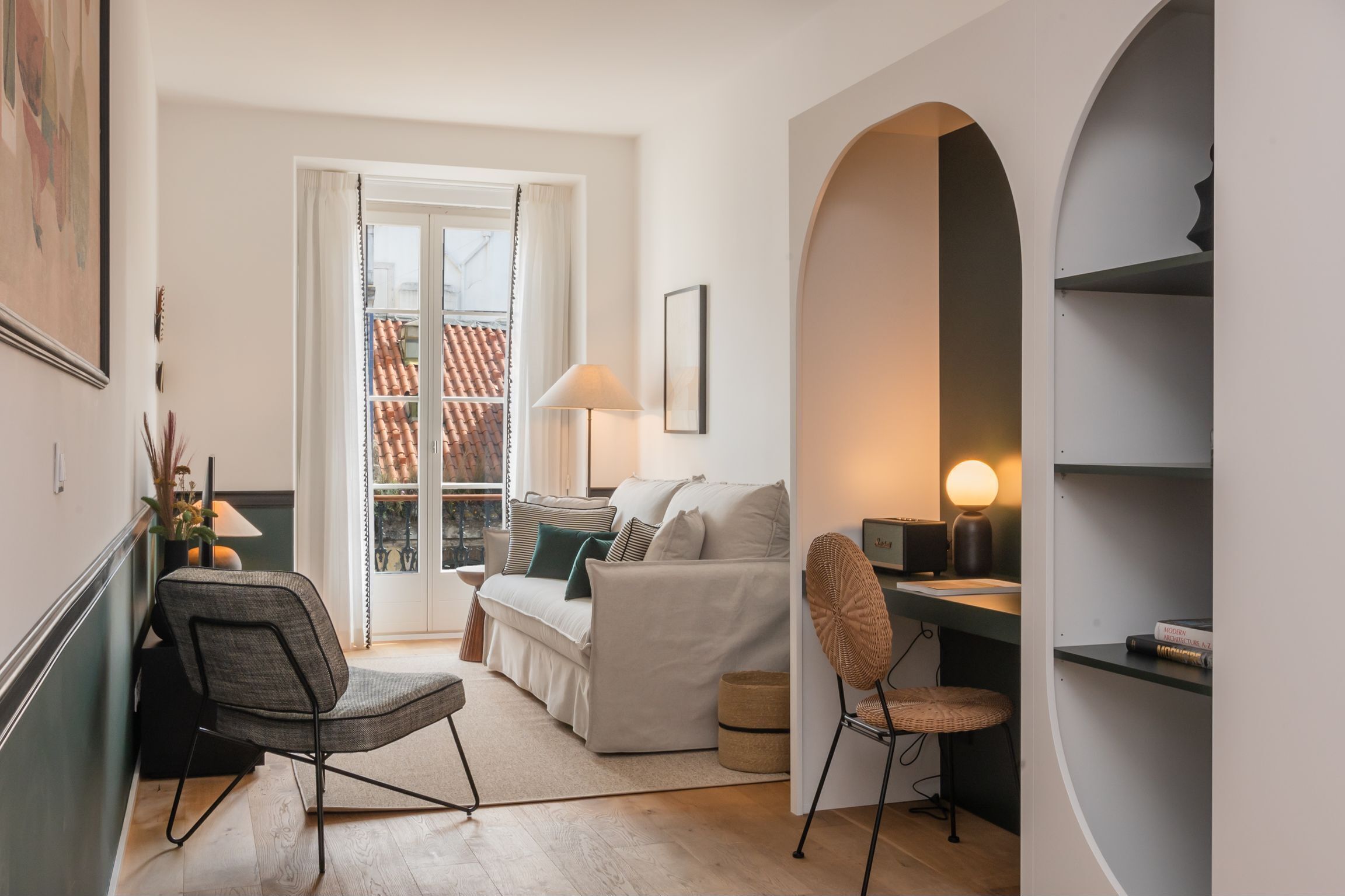 Standard-Apartment | Wohnbereich | Flachbildfernseher