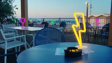 Terrasse sur le toit