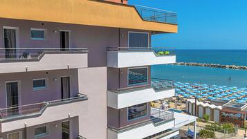 Fassade der Unterkunft