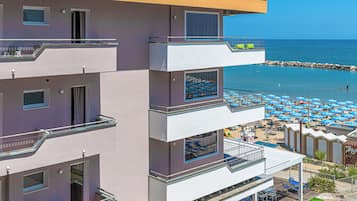 Fassade der Unterkunft