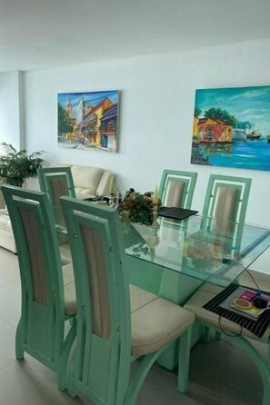 Dining - CARTAGENA APARTMENT WITH SEA VIEWS (Cartagena de Indias)