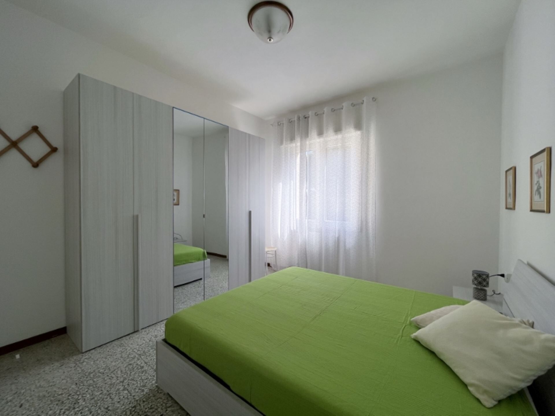 2 camere, ferro/asse da stiro