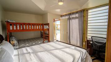 1 dormitorio, escritorio, tabla de planchar con plancha y wifi gratis