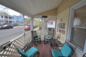 Terrace/patio - Just 1.5 Blocks to the Beach and Boardwalk! (Rehoboth Beach)