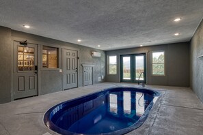 Piscine couverte, piscine chauffée