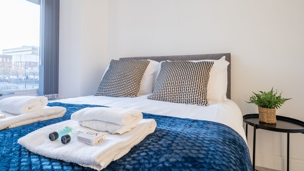 Apartamento City | 2 dormitorios, tabla de planchar con plancha, wifi gratis