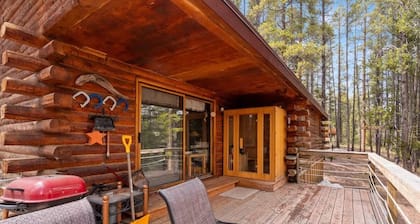 2BR Cabin–Deck Lake View & Access–BBQ, Pets OK!