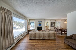 TV, fireplace, stereo, offices