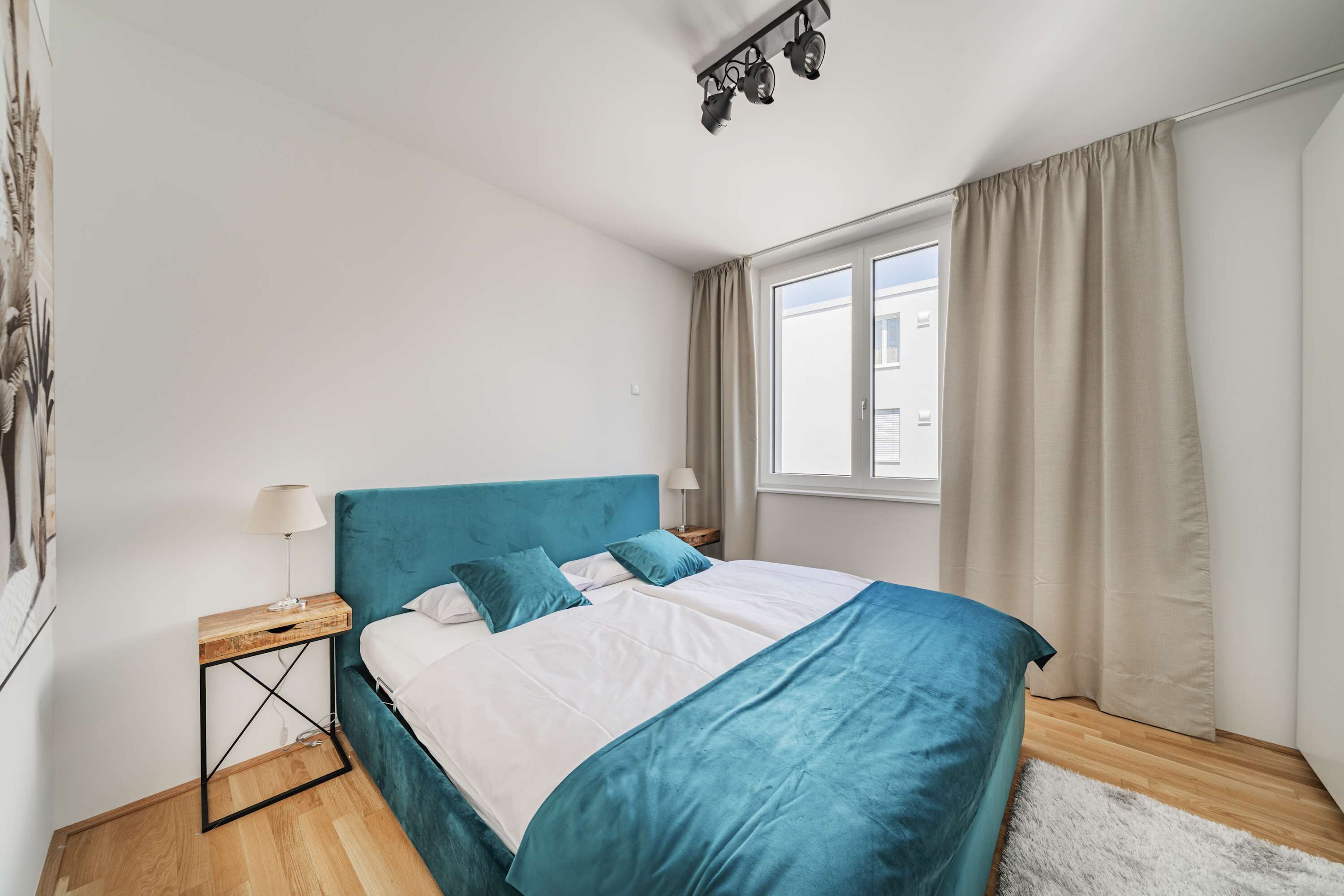 2 bedrooms, iron/ironing board, travel crib, WiFi