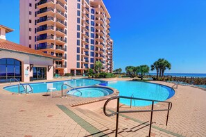Indoor pool, a heated pool - Newly Renovated Gulf Front Condo | Splash Pad! (Orange Beach)
