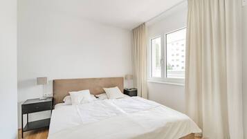 1 makuuhuone, silitysrauta/-lauta, vauvan matkasänky, Wi-Fi