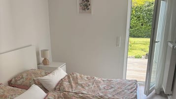 1 makuuhuone, silitysrauta/-lauta, ilmainen Wi-Fi, vuodevaatteet