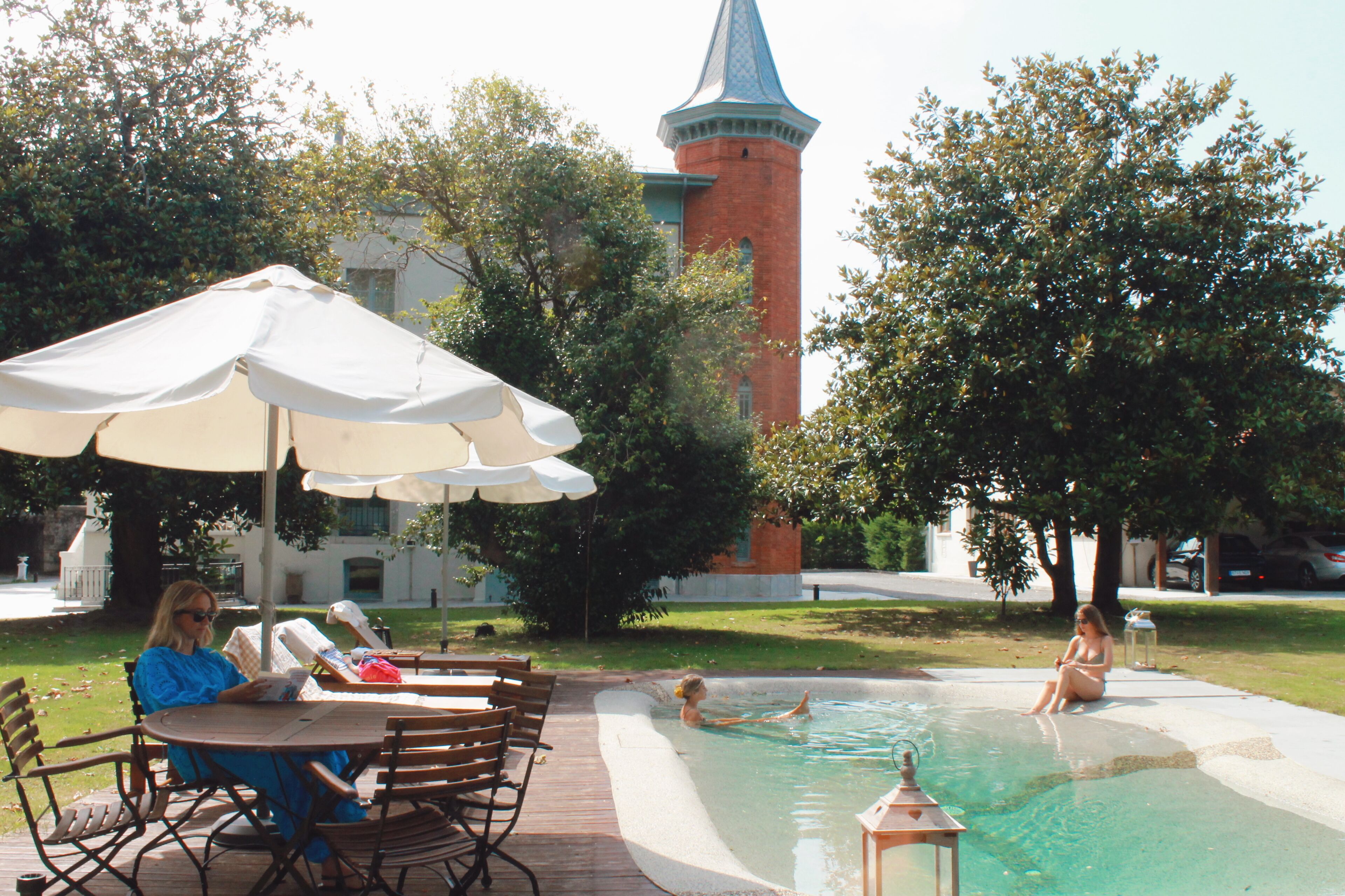 Seasonal outdoor pool