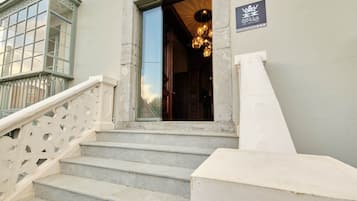 Entrada de la propiedad