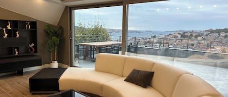 Romantic Room (Sea View and Terrace) | 1 bedroom, premium bedding, memory foam beds, minibar